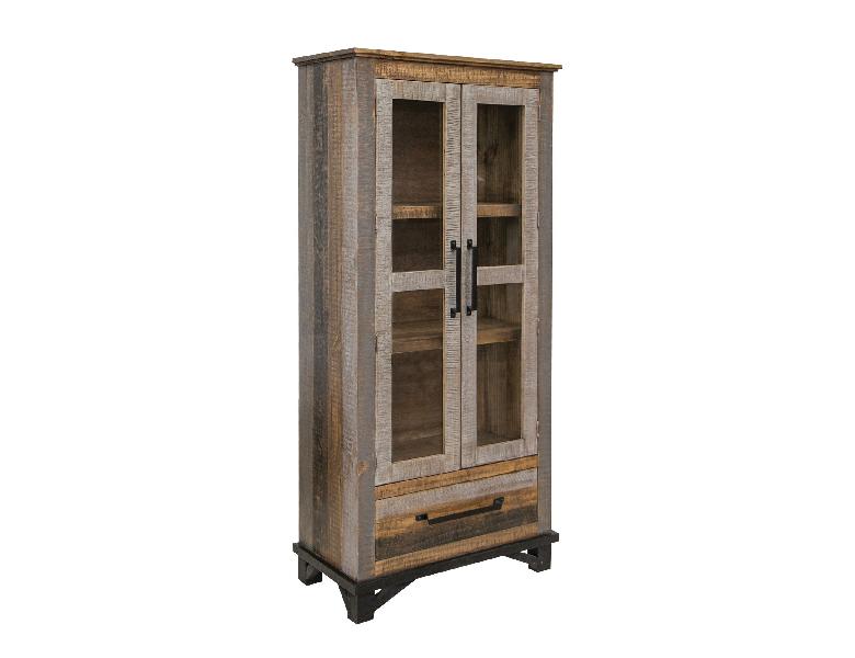Image of Loft - Cabinet - Two Tone Gray / Brown