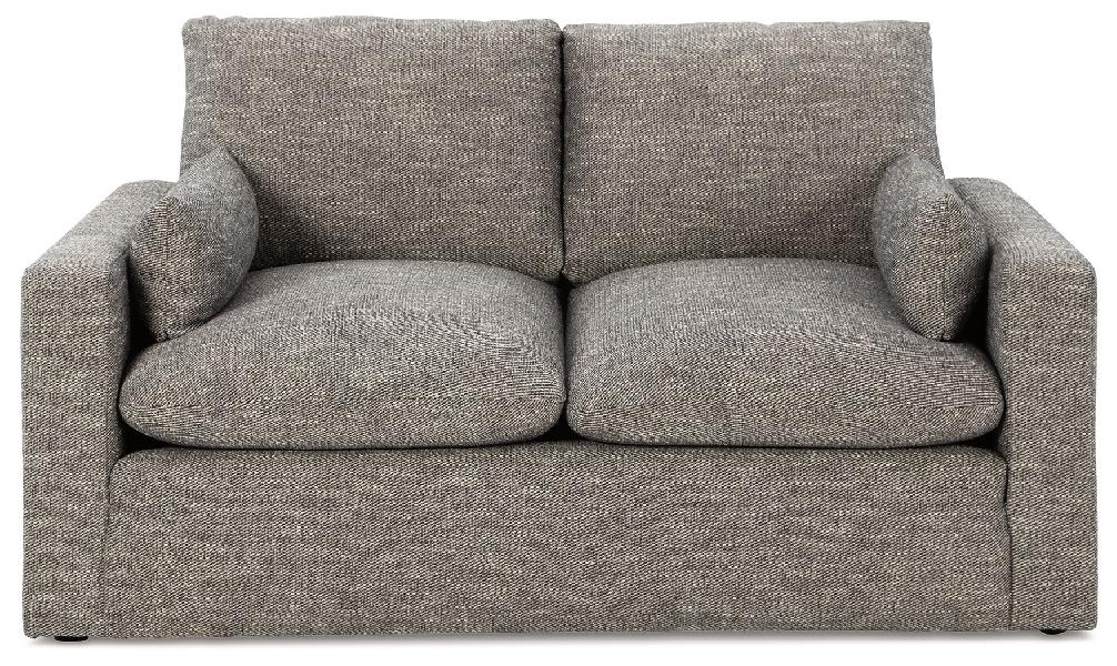 Image of Dramatic - Loveseat - Granite