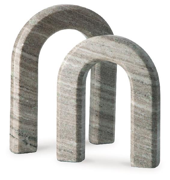 Image of Keithton - Sculpture Set (Set of 2) - Taupe