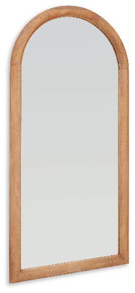 Image of Dairville - Floor Mirror - Brown
