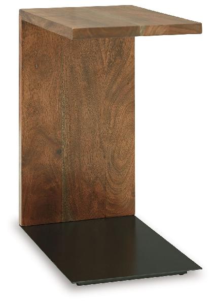 Image of Wimshaw - Accent Table - Brown / Black
