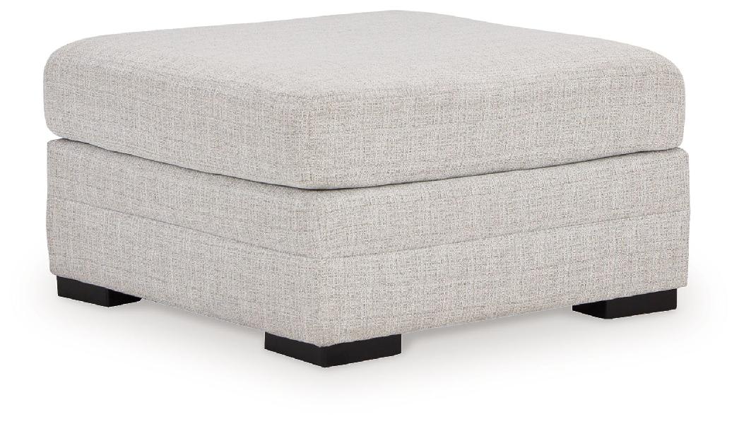 Image of Koralynn - Oversized Accent Ottoman - Stone