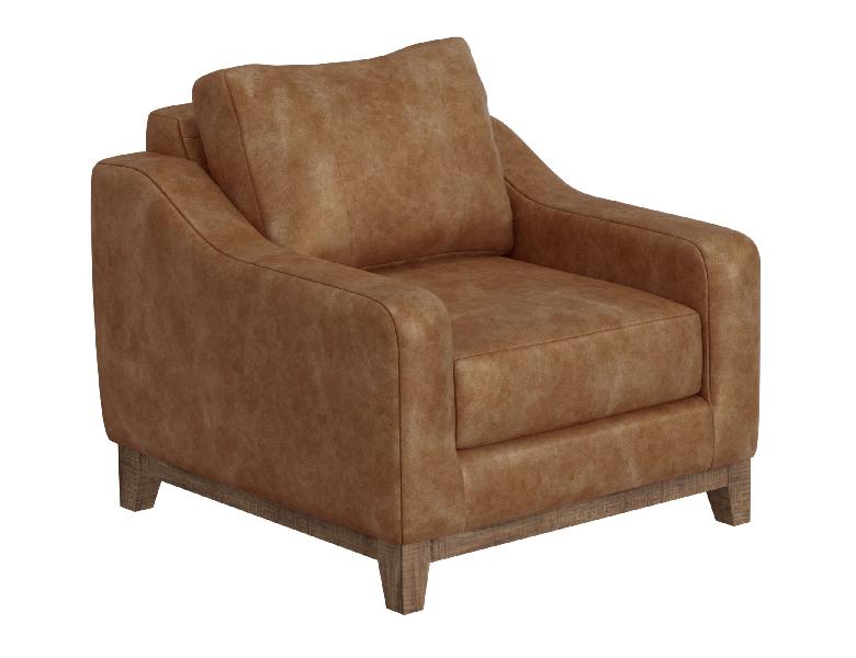 Image of Olivo - Arm Chair - Caramel Color