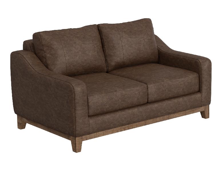 Image of Olivo - Comfort Loveseat - Chocolate Brown