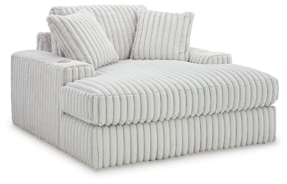 Image of Stupendous - Oversized Chaise - Alloy
