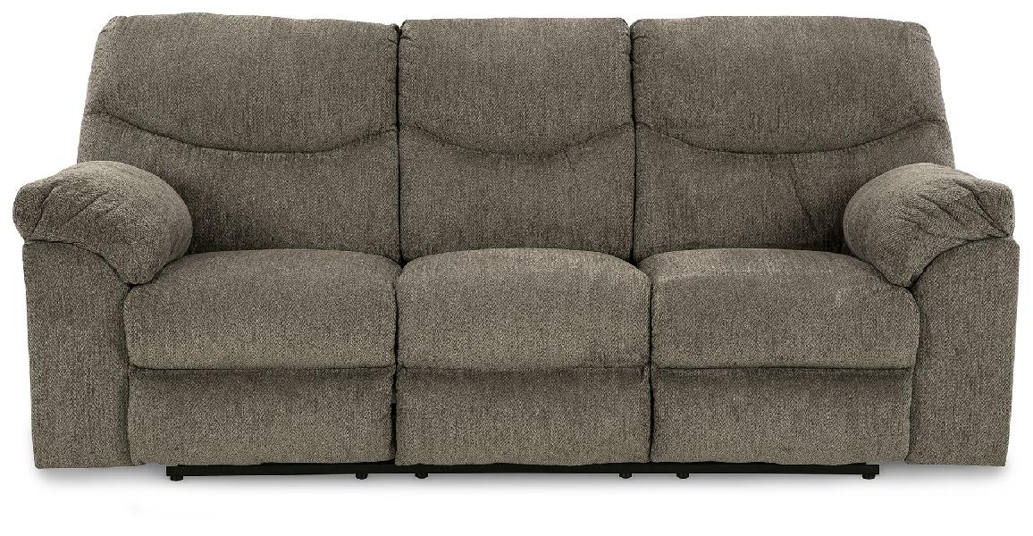 Image of Alphons - Reclining Sofa - Fabric - Putty