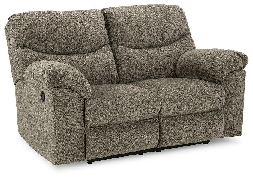 Image of Alphons - Reclining Loveseat - Fabric - Putty