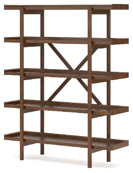 Image of Lyncott - Bookcase - Brown