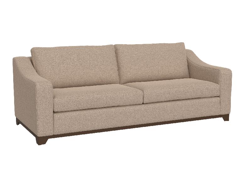 Image of Natural Parota - Sofa - Capuccino Brown