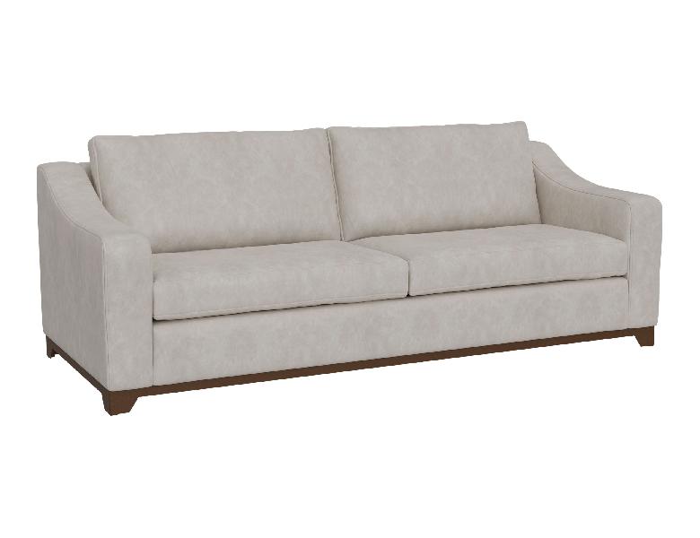 Image of Natural Parota - Sofa - Marfil