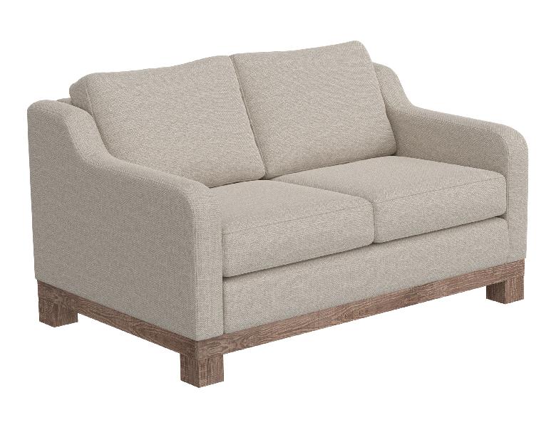 Image of Samba - Loveseat Two-Cushion - Agreeable Gray