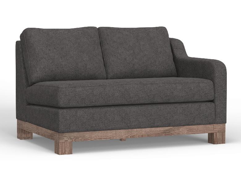 Image of Samba - Loveseat - Iron Gray