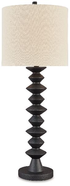 Image of Luanndon - Poly Buffet Lamp - Black