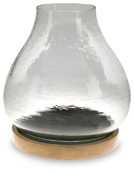 Image of Adalisen - Candle Holder - Clear / Brown