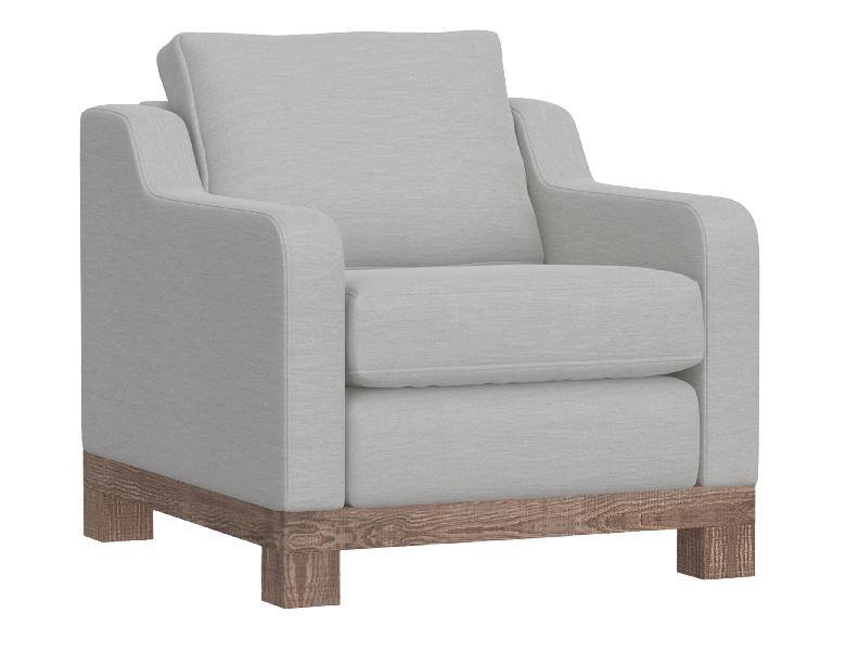 Image of Samba - Fabric Arm Chair - Beige