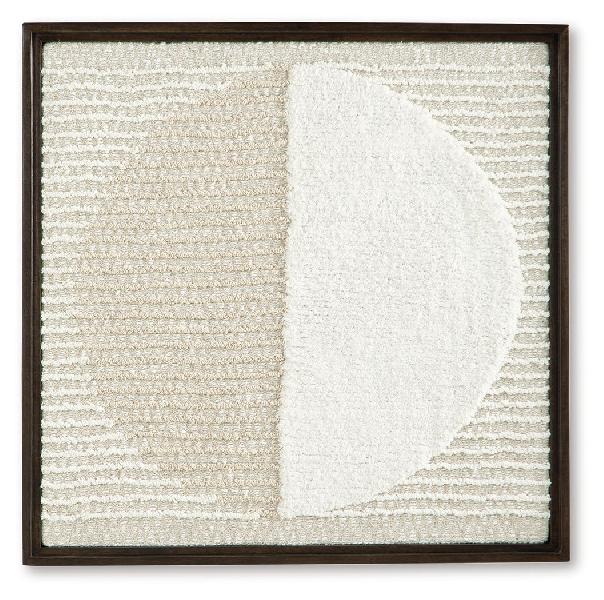 Image of Bachard - Wall Decor - Tan / White