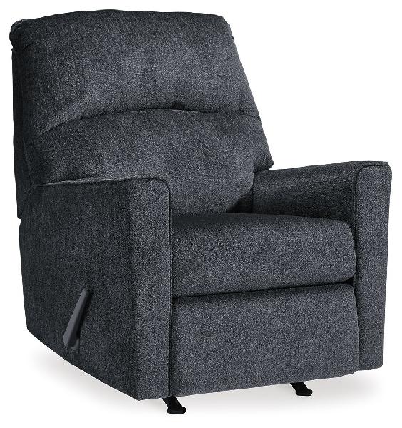 Image of Altari - Rocker Recliner - Fabric - Slate
