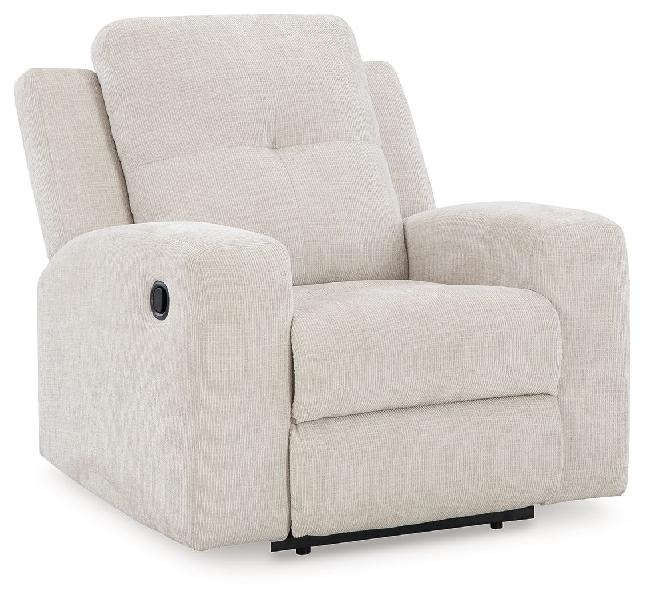 Image of Danum - Zero Wall Recliner - Fabric - Stone