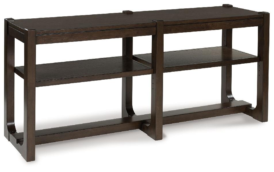Image of Breckington - Sofa Table - Dark Brown