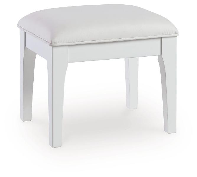 Image of Chalanna - Vanity Stool - White