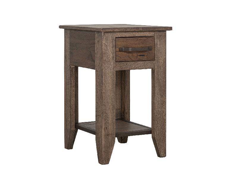 Image of Natural Teca - Chairside Table - Brown