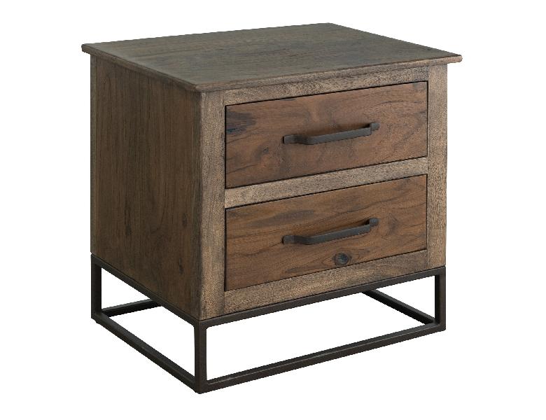 Image of Natural Teca - Nightstand - Brown