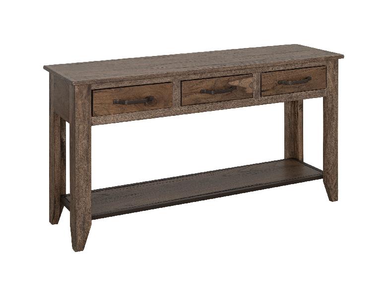 Image of Natural Teca - Sofa Table - Brown