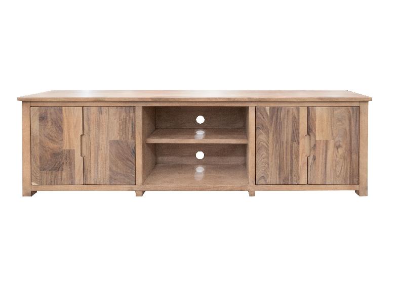 Image of Natural Parota - TV Stand - Brown