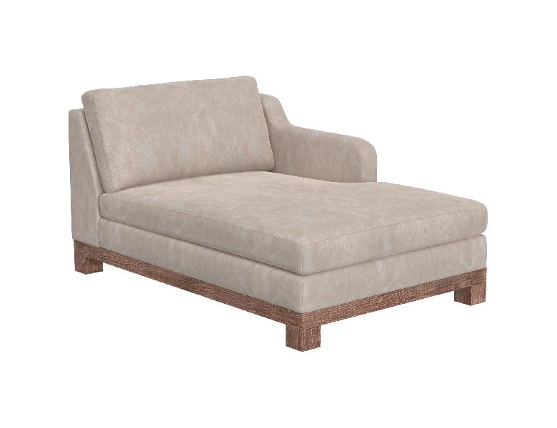 Image of Samba - RAF Chaise - Light Gray