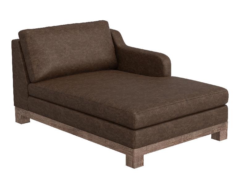Image of Samba - Chaise - Brown