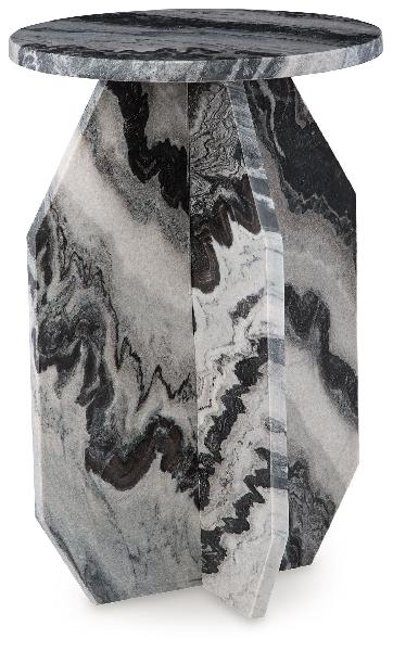 Image of Wrenlane - Accent Table - Black / White / Taupe