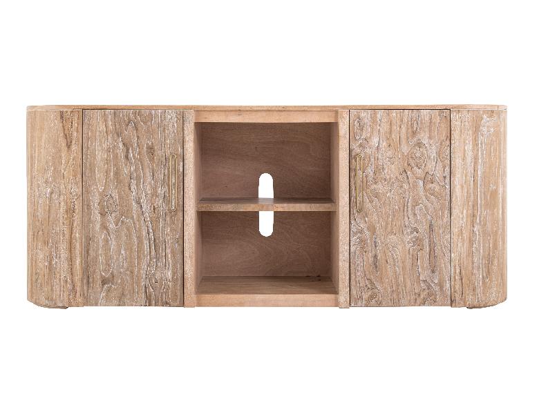 Image of Balam - TV Stand - Ivory White