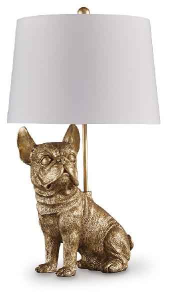 Image of Wadeland - Poly Table Lamp - Gold Finish