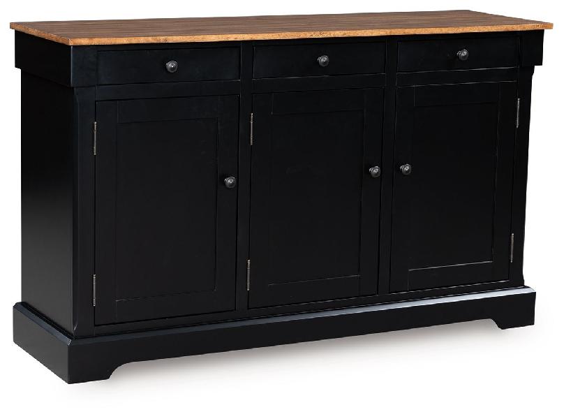 Image of Wildenauer - Dining Room Buffet - Brown / Black