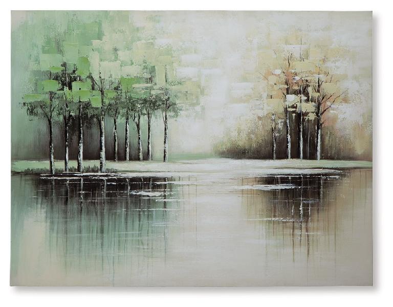 Image of Garlenridge - Wall Art - Green / Tan / White