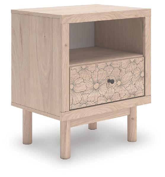 Image of Arloster - One Drawer Night Stand - Tan