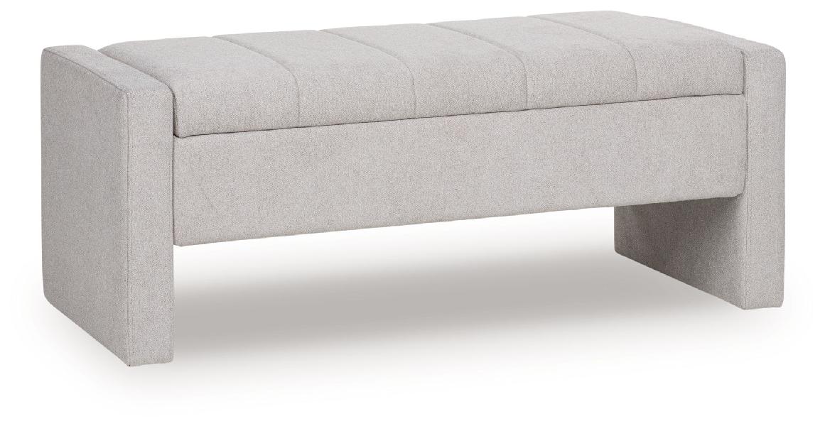 Image of Akselman - Storage Bench - Gray