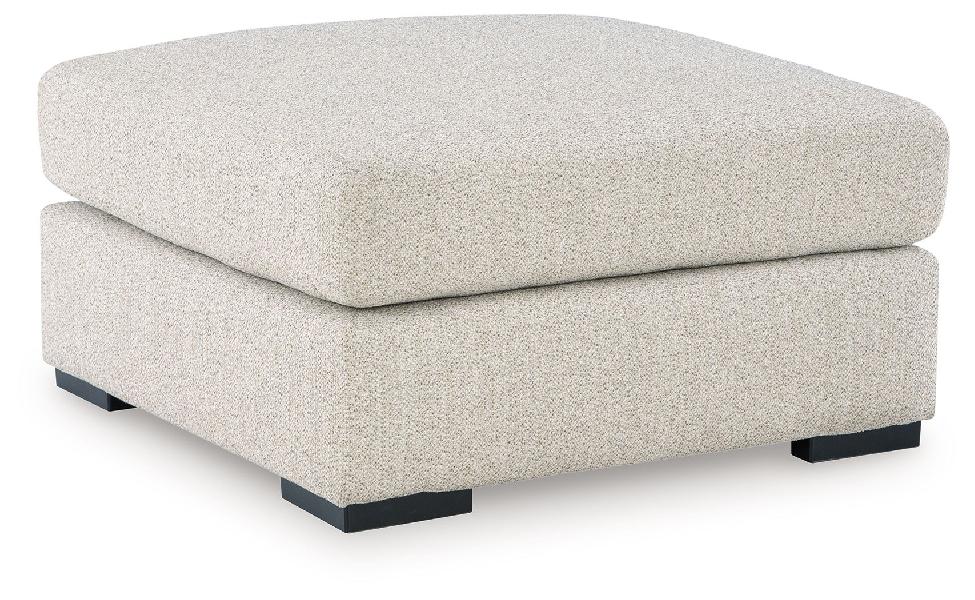 Image of LaureLGrove - Oversized Accent Ottoman - Pebble