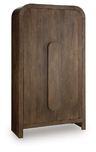 Image of Thoren - Accent Cabinet - Medium Brown