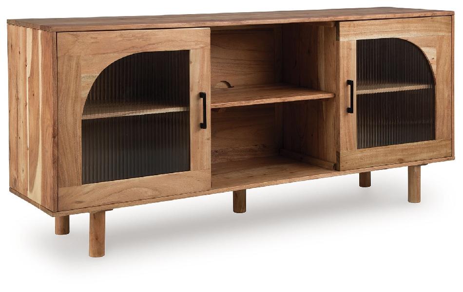 Image of Adway - Accent Cabinet - Natural Brown