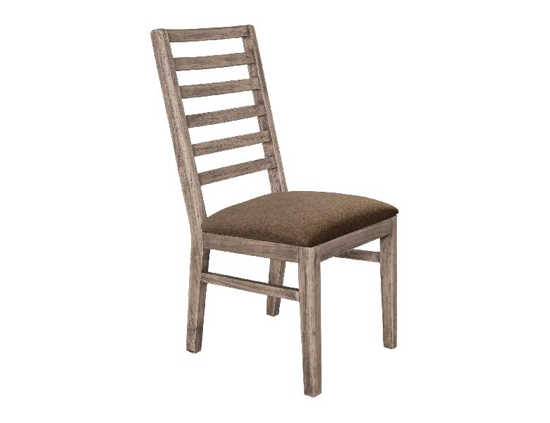 Image of Balam - Upholstered Seat Wooden Chair (Set of 2) - Ivory White
