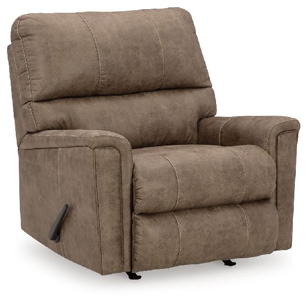 Image of Navi - Rocker Recliner - Faux Leather - Fossil