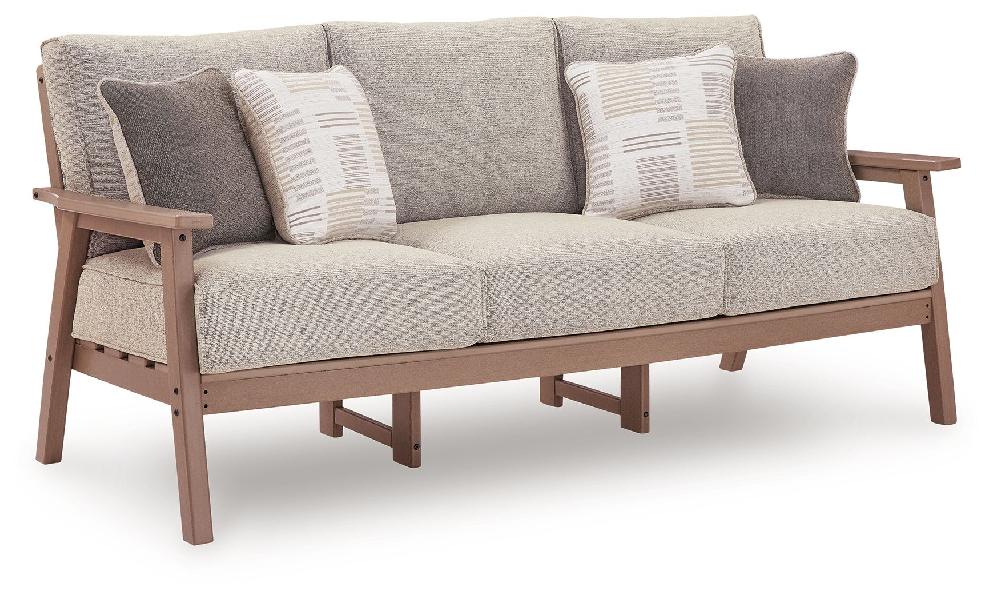 Image of Grover Beach - Sofa With Cushion - Driftwood