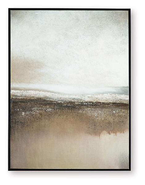 Image of Siaking - Wall Art - Brown / Gray / White