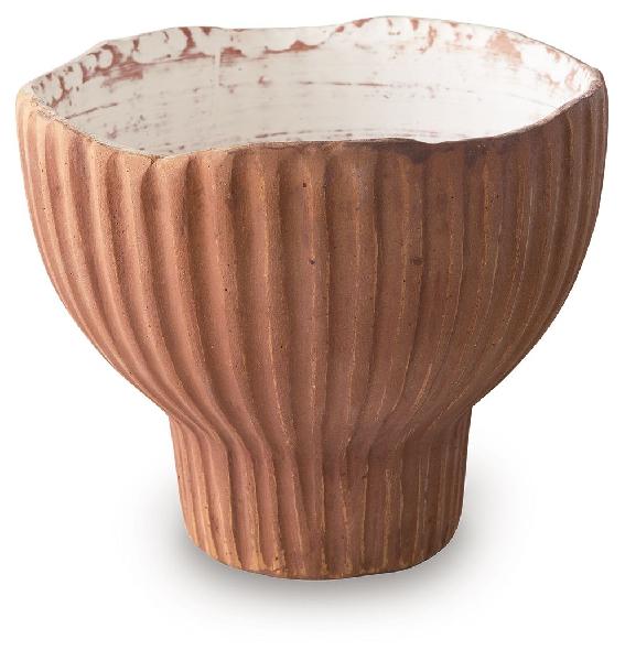 Image of Orban - Vase - Sienna / White