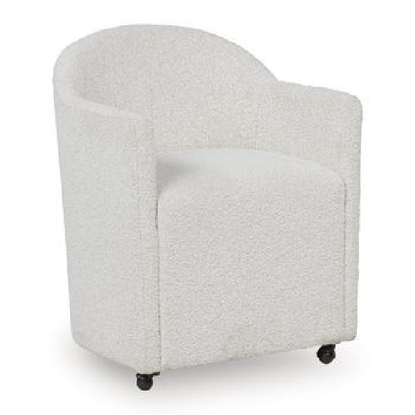 Image of Radkin - Dining Upholstered Arm Chair (Set of 2) - Off White