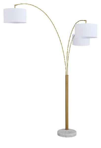 Image of Valo - Metal Arc Lamp - Gold Finish
