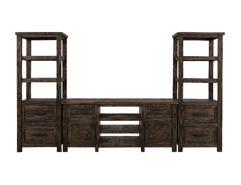 Image of Dutton - Wall Unit - Rookwood Brown