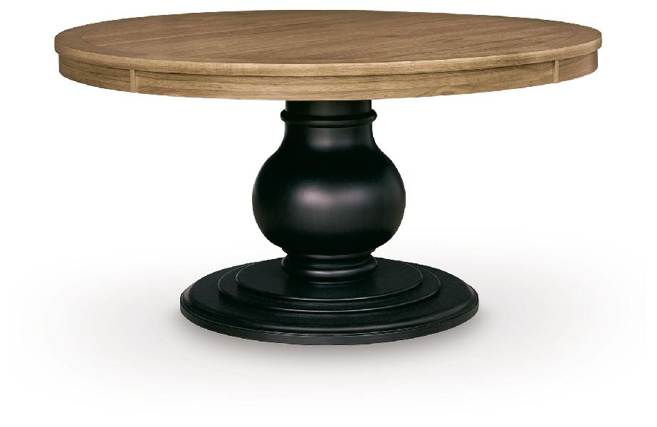 Image of Ridgester - Dining Table - Light Brown