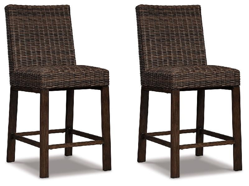 Image of Paradise Trail - Barstool (Set of 2) - Medium Brown